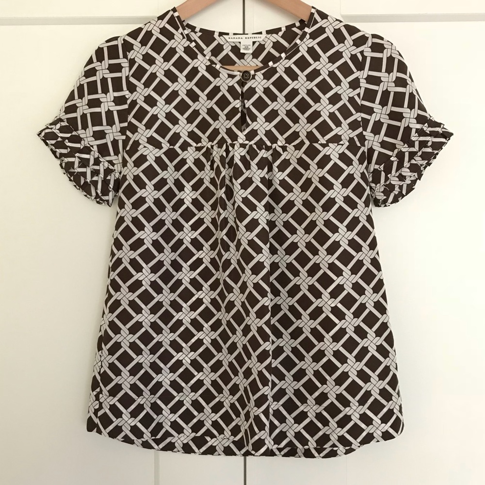 Silk Banana Republic Blouse